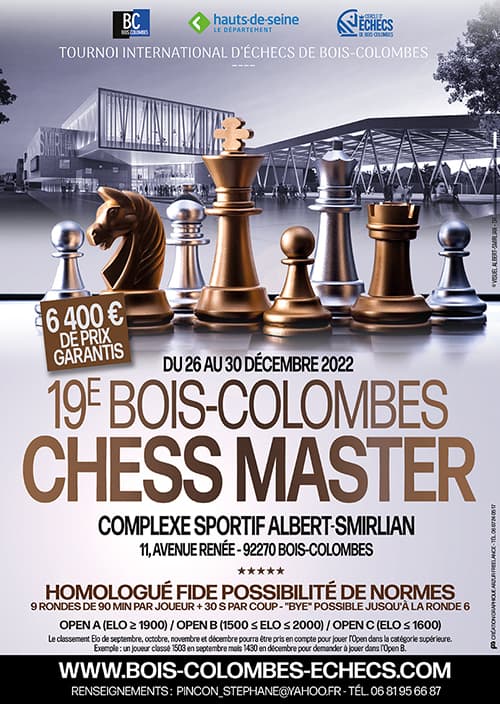 19e Bois-Colombes Chess Master, photo 5
