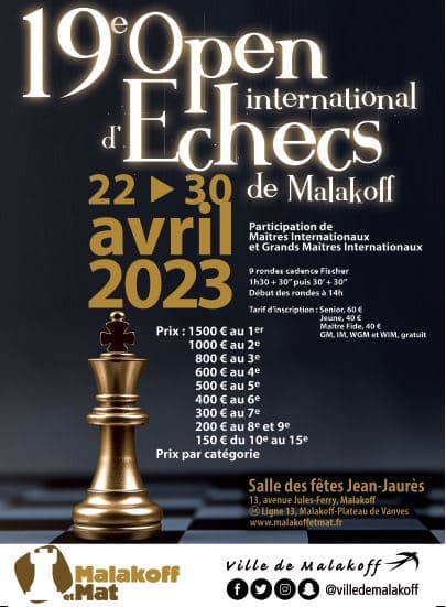 19e Open International de Malakoff, photo 3