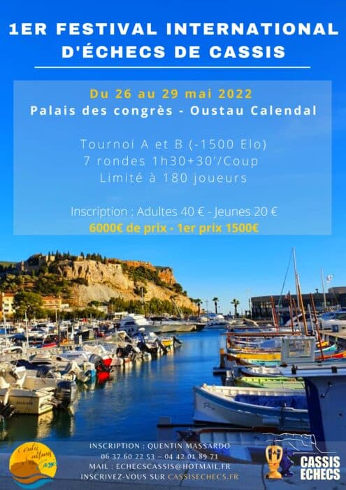 1er Festival International Échecs de Cassis, photo 3