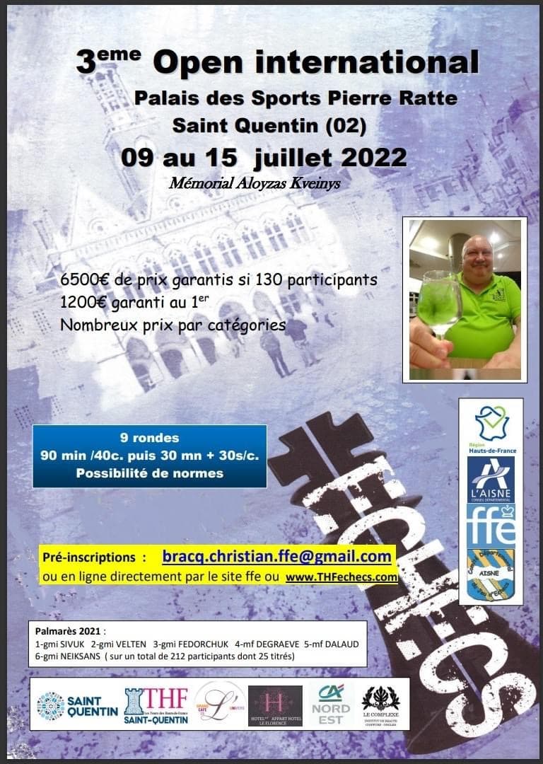3e Open International de Saint-Quentin Mémorial Aloyzas Kveinys, photo 3
